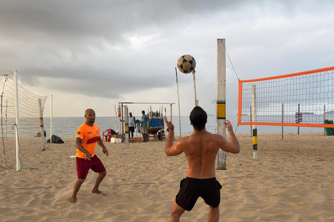 Rio de Janeiro: Footvolley on Copacabana Beach