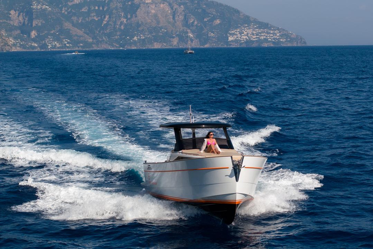 From Sorrento: Amalfi Coast Highlights Private Boat TourFrom Positano: Private Tour to Capri on a Gozzo Boat