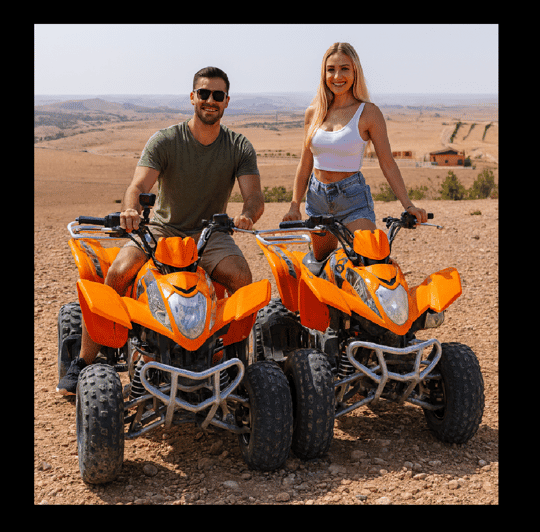 Marrakech : déjeuner, quad, balade à dos de chameau et piscine - quad