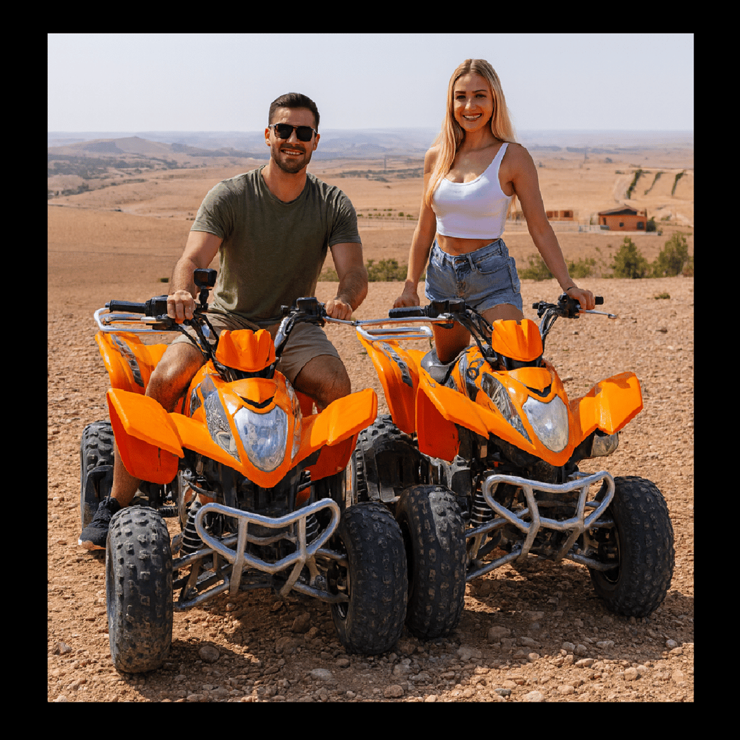 Marrakech : déjeuner, quad, balade à dos de chameau et piscine - quad