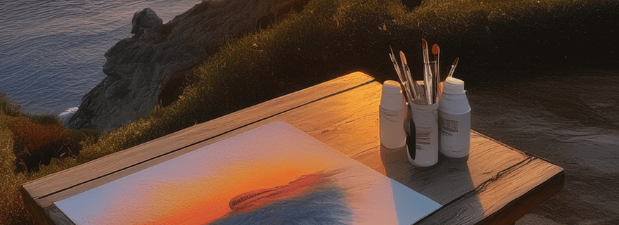 Agrigente : Apéritif dînatoire, art et coucher de soleil à couper le souffle, peignez avec nous !