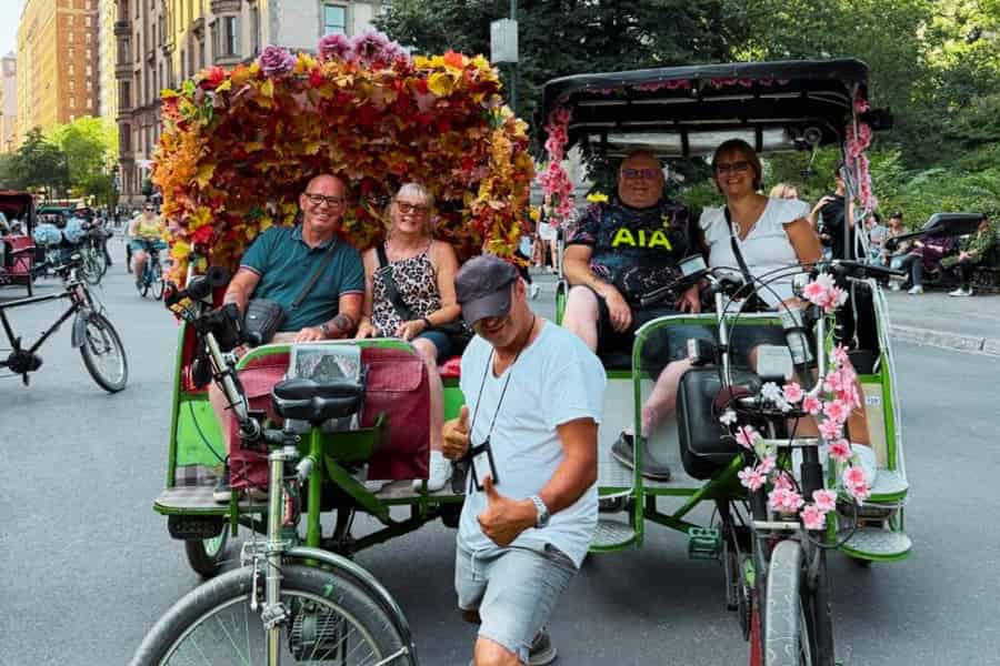 Das Beste des Central Parks: Die beliebteste Pedicab-Tour in NYC. Foto: GetYourGuide Das Beste des Central Parks: Die beliebteste Pedicab-Tour in NYC. Foto: GetYourGuide