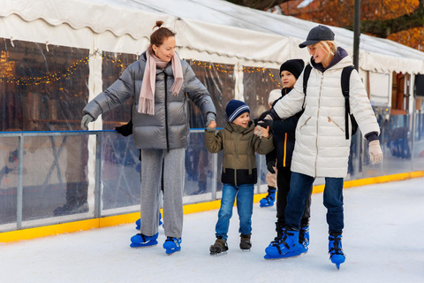 Berlin: Jazda na łyżwach w „Das Center” na Potsdamer PlatzBerlin: Ice Skating at "Das Center" at Potsdamer Platz