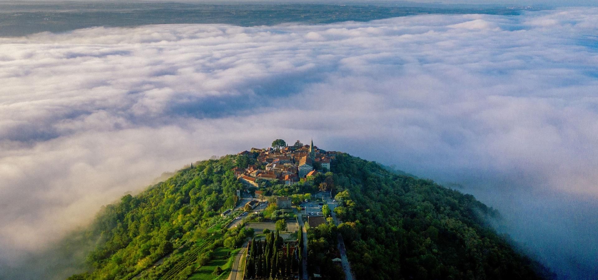 Von Vrsar-Poreč: Motovun und Grožnjan Tagestour