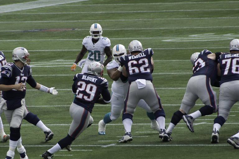 Boston: New England Patriots Football Game Ticket End Zone