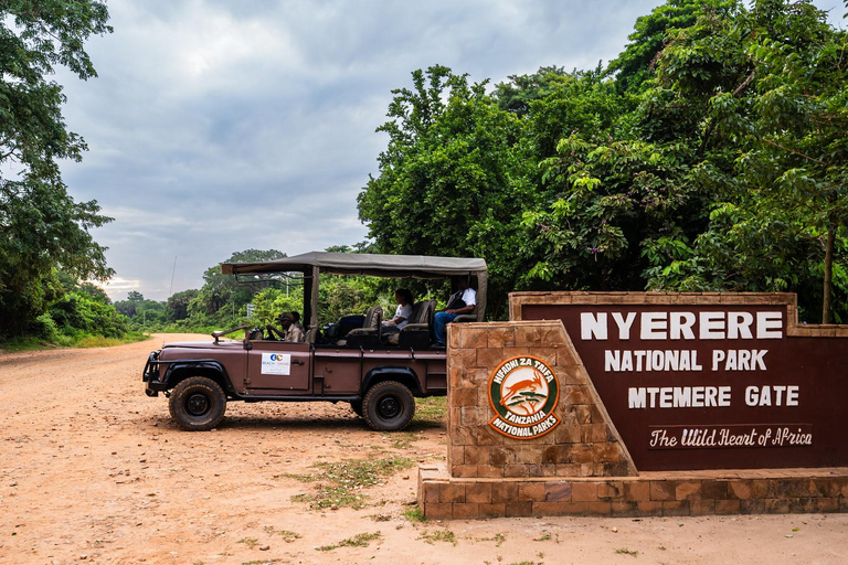 Depuis Zanzibar : Safari de nuit dans le Selous G.R. avec volssafari partagé