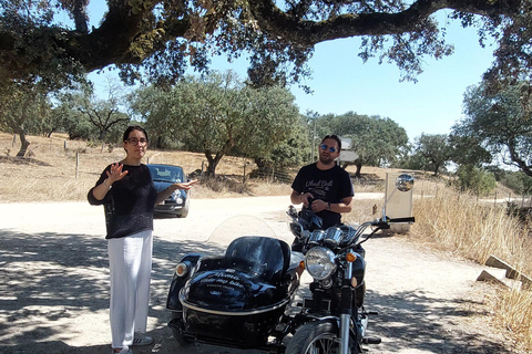 Megalithic &amp; Medieval tour on a sidecar Évora