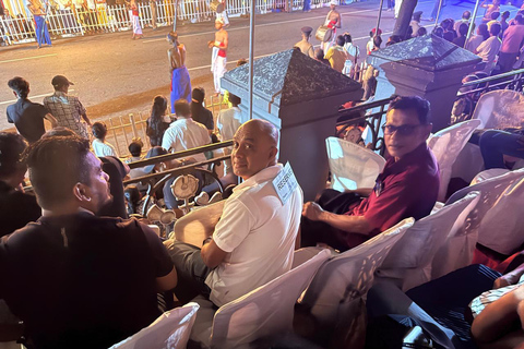 Kandy Cultural Festival Viewing Seat with Local Guide