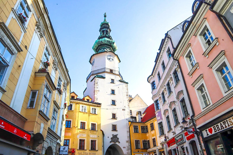 Från Wien: Guidad tur med fotografering i Budapest och BratislavaGruppresa