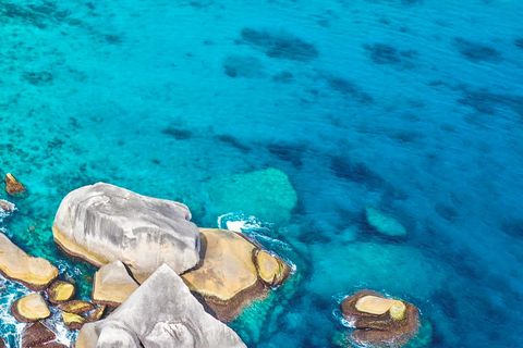 Phuket/Khaolak : excursion d&#039;une journée aux îles Similan avec plongée en apnée