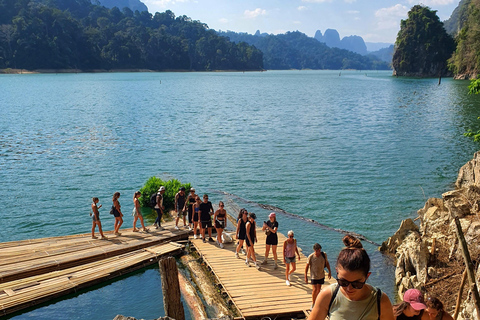 Vanuit Phuket: Overnachting Cheow Lan Lake Tour: alles inbegrepenVanuit Phuket: Cheow Lan Lake Tour met overnachting: alles inbegrepen