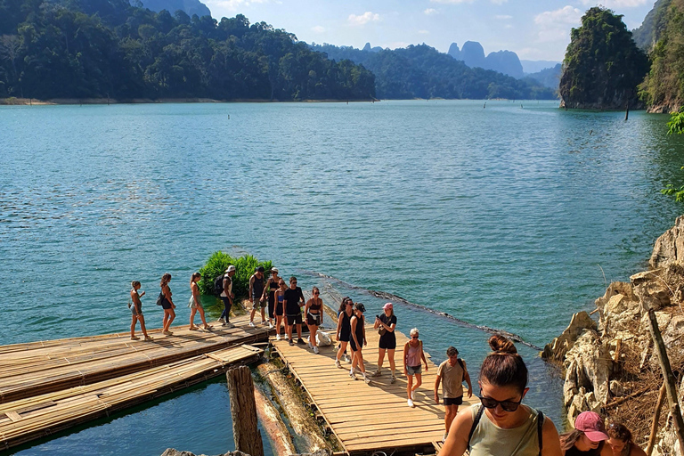 Vanuit Phuket: Overnachting Cheow Lan Lake Tour: alles inbegrepenVanuit Phuket: Cheow Lan Lake Tour met overnachting: alles inbegrepen