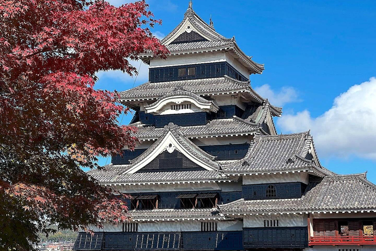 From Nagoya: Kamikochi & Matsumoto Private Transport Nagoya Transport Route | Up to 6 Guests