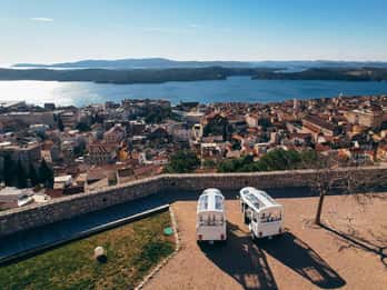 Šibenik: 3 Stunden Stadtführung mit Weinverkostung und Festungen inkl.
