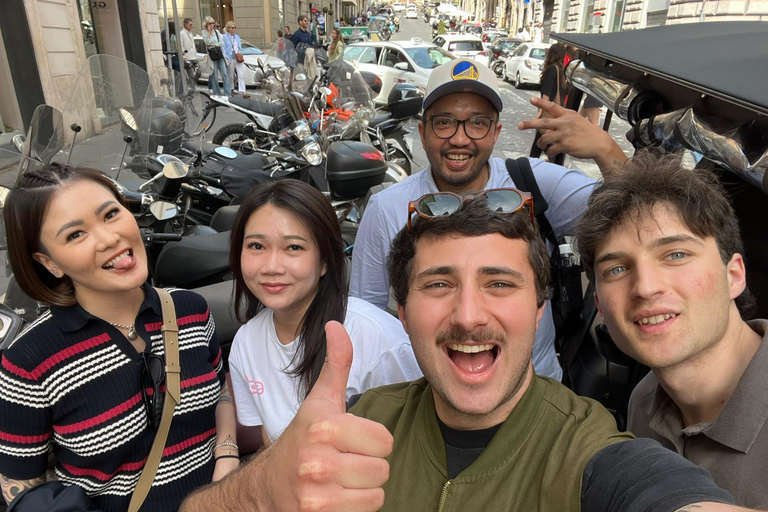 VIP Private Golf Cart Tour of Rome Highlights
