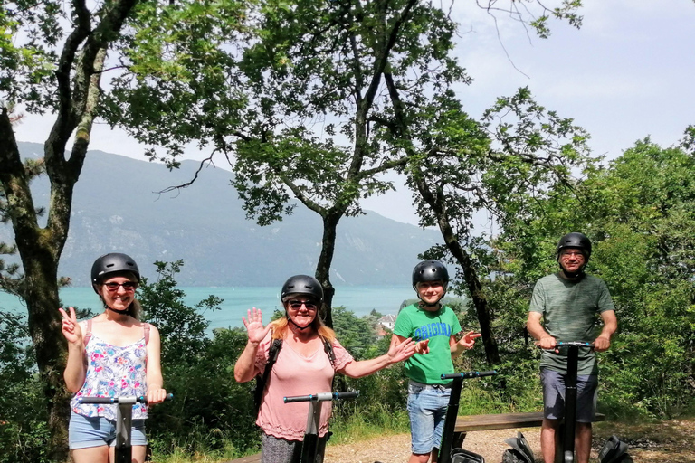 Segway hike 2h00 Aix les Bains between lake and forest Segway ride information