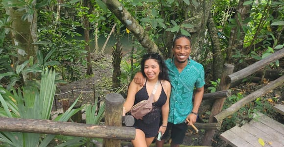 cozumel: atv off road adventure to Jade Cavern and beach