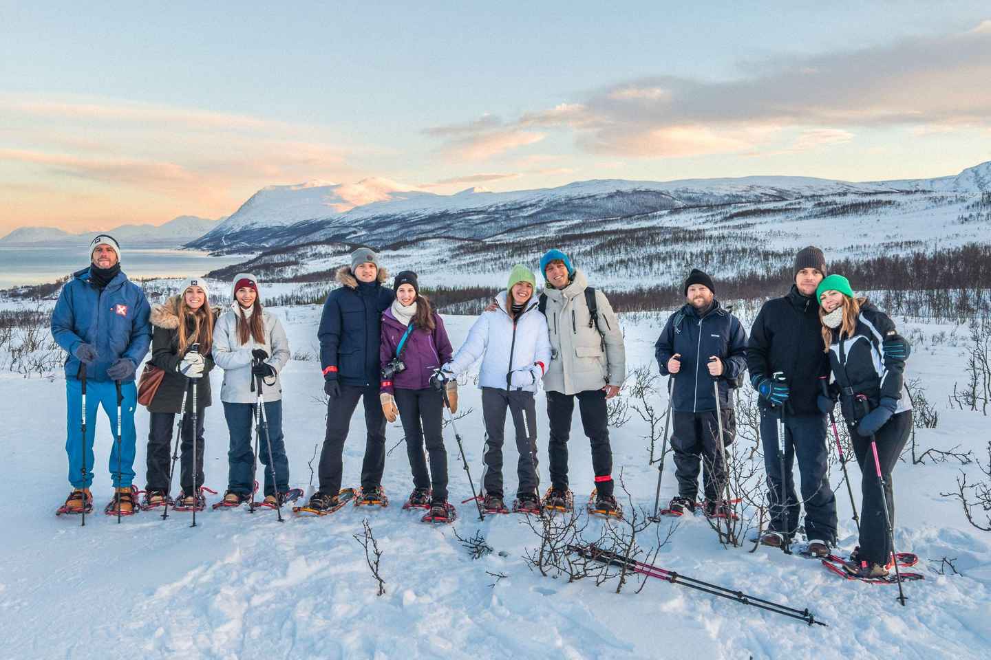 Tromsø: Snowshoeing with Reindeer