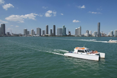 Miami: Cruzeiro de Aventura com Jetski, Tubing e BebidasTour com taxas de gás e marina