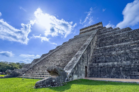 Cancun: Chichen Itza Early Access Guided Tour with Lunch Shared Tour with Hotel Pickup