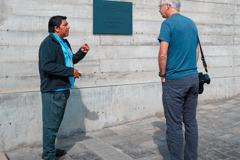 Lima: Pachacamac with Museum and Archaeological Sanctuary with Visit to Craft Shop Private Pachacamac