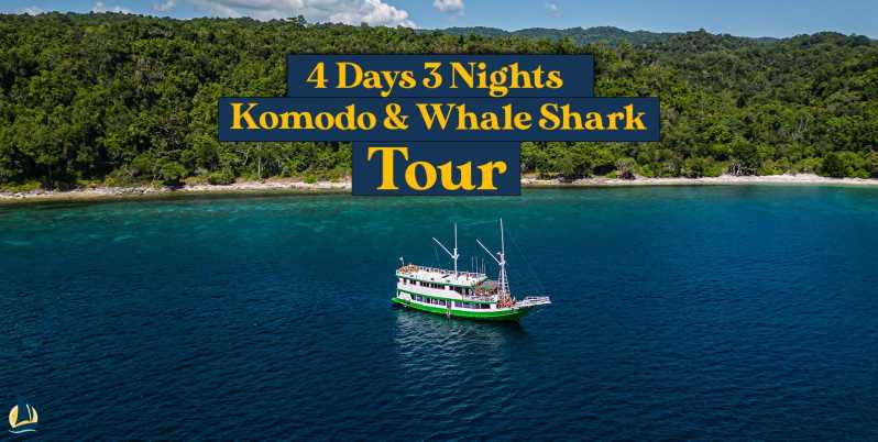 4D3N Komodo & Whale Shark Boat Tour from Lombok