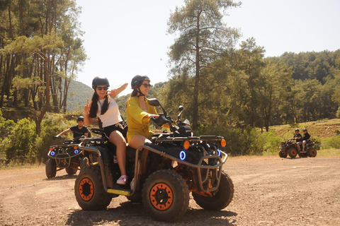Fethiye Quad Bike - ATV Quad Safari Tour (Private Track, Lake, Forest, Mud) Single Quad Ride - 1 PERSON 1 QUAD