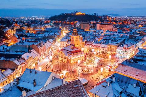 Bucarest: Peles e il Castello di Dracula e Brasov Escursione di una giornata interaBucarest: Peles, il Castello di Dracula e Brasov Escursione di una giornata intera