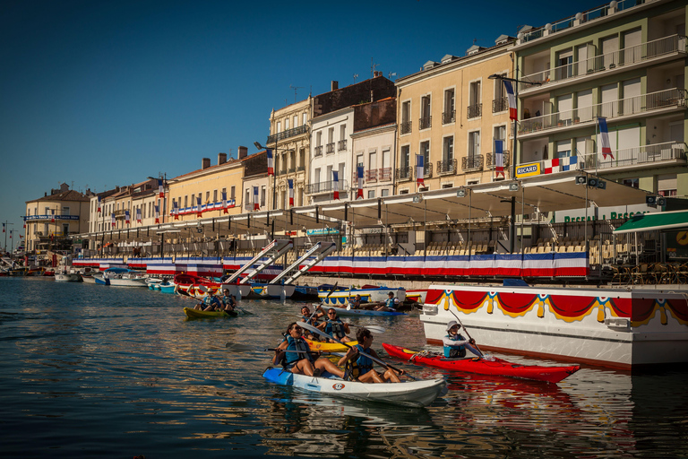 Sète: kayak de mar en el Mediterráneo con guía