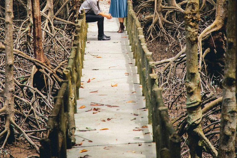 Mangroves de Can Gio, île de Thanh An en véloLe déjeuner est exclu