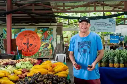 Costa Rica: Farmers Market Tour med en lokal