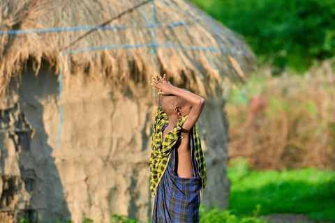 Day tour to Makuyuni Wildlife Park with Maasai village visit