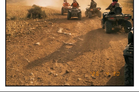 From Marrakech: Agafay Desert Quad Bike, Dinner & Live Show
