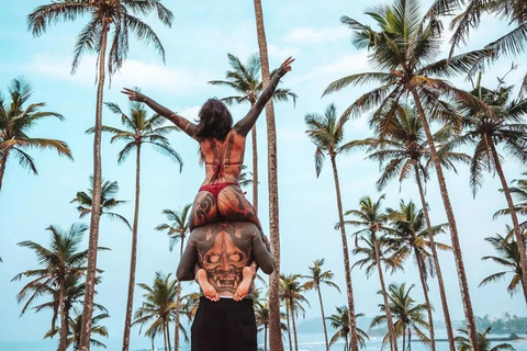 Coastal Crown: Galle to Mirissa Coconut Tree Hill Tour