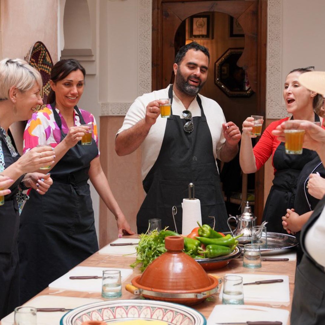 Cours de cuisine marocaine à Marrakech avec un chef berbère - cuisine
