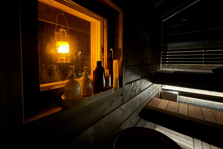 Private Traditional Sauna, Ice Dip and Dinner in the Wild