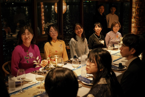 Hue: Luxury Sunset Tea & Dinner Cruise on Perfume River [No Dinner] Luxury Sunset Tea Cruise