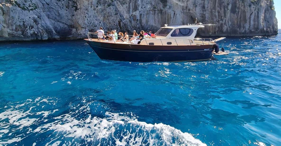 From Sorrento: Positano & Amalfi Coast Small-Group Boat Tour — a boat tour from Sorrento, Italy