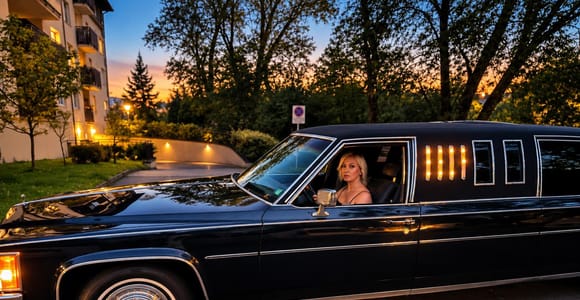 Krakow: Private Tour in a Classic 1984 Cadillac 7-meter Limo
