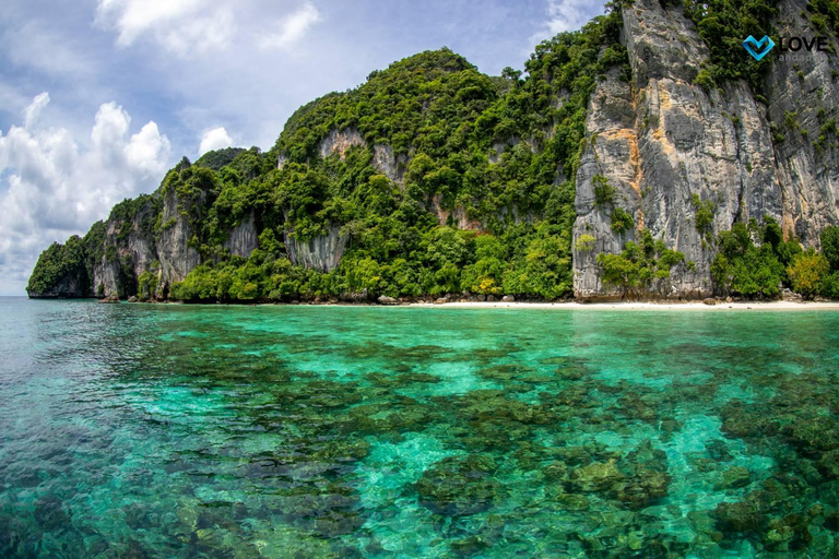 Phi Phi Island Övernattningspaket 2dagar,1natt och aktiviteter