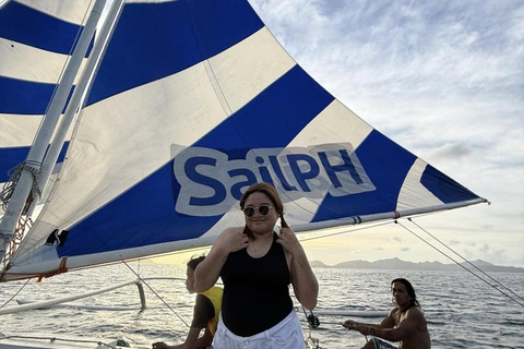 El Nido: Private Falls, Surf & Sunset Sailing Experience
