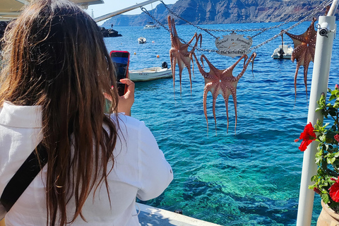 Santorini: Tour panoramico privato con guida localeTour privato di 3 ore