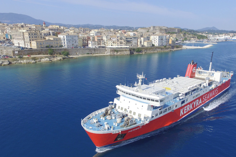 Discover Corfu: Ferry Journeys Between Igoumenitsa and Corfu Igoumenitsa → Corfu (One Way)