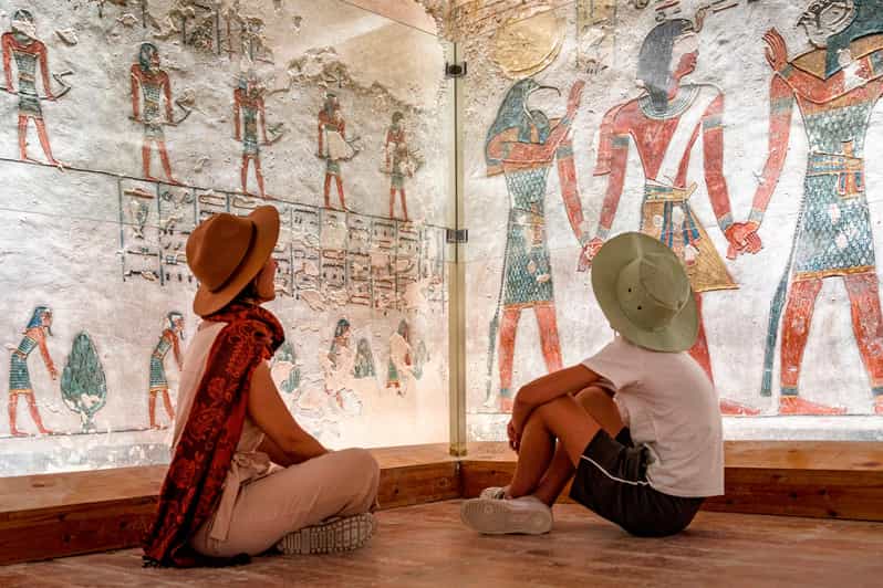 Luxor: Visita guiada ao Vale dos Reis e Rainhas com almoço
