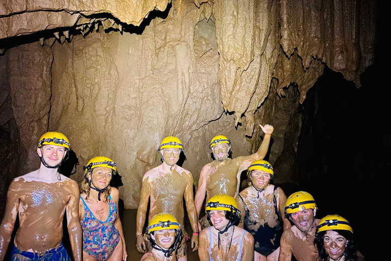 Phong Nha: Zipline Dark Cave & Paradise Cave Exploration Option 4: Full Adventure Experience - Drop-off in Hue