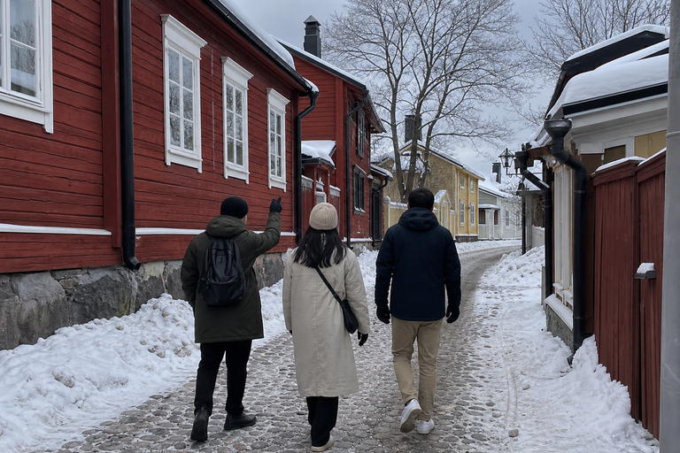 Helsinki & Porvoo Tour with Local Stories and Transfer Helsinki & Porvoo Chartered Tour