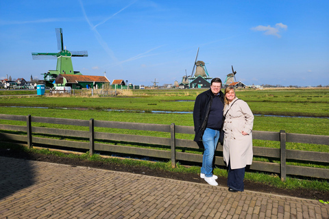 Amsterdam: Live-Guided Zaanse Schans & Cheese Tasting Tour Tour in Spanish