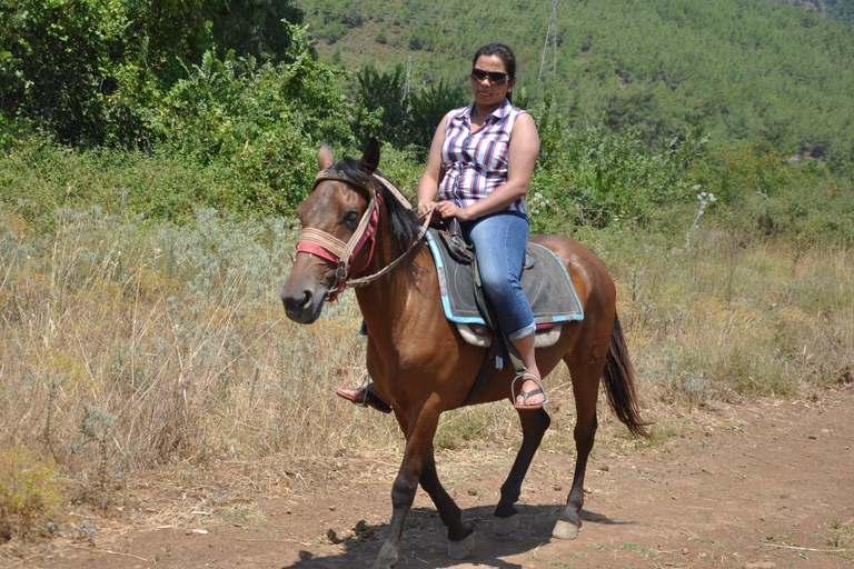 Kemer Horse Safari, pick up from Kiris, Beldibi, Goynuk