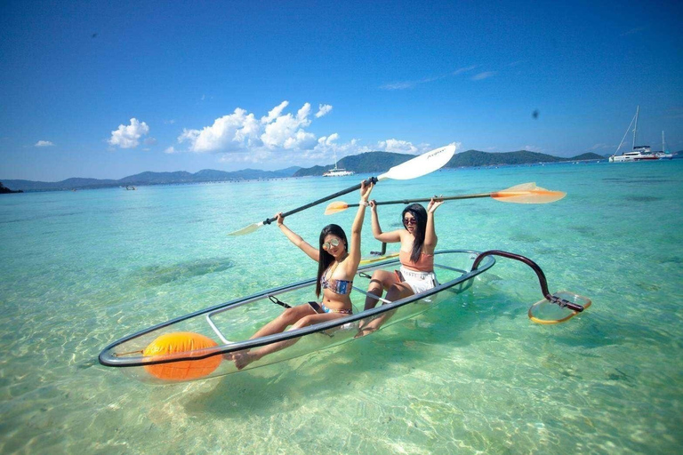 Excursion d'une journée sur l'île de Corail en bateau rapide depuis Phuket