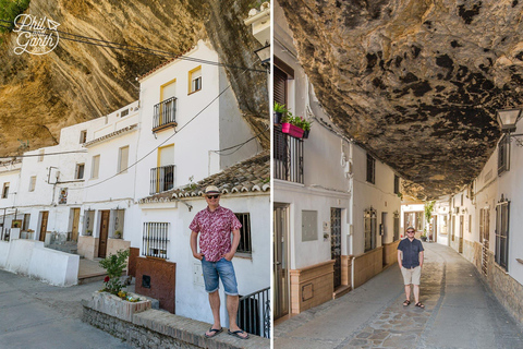 Desde Málaga: Ronda y Setenil de la Bodegas Excursión de un día en autocar